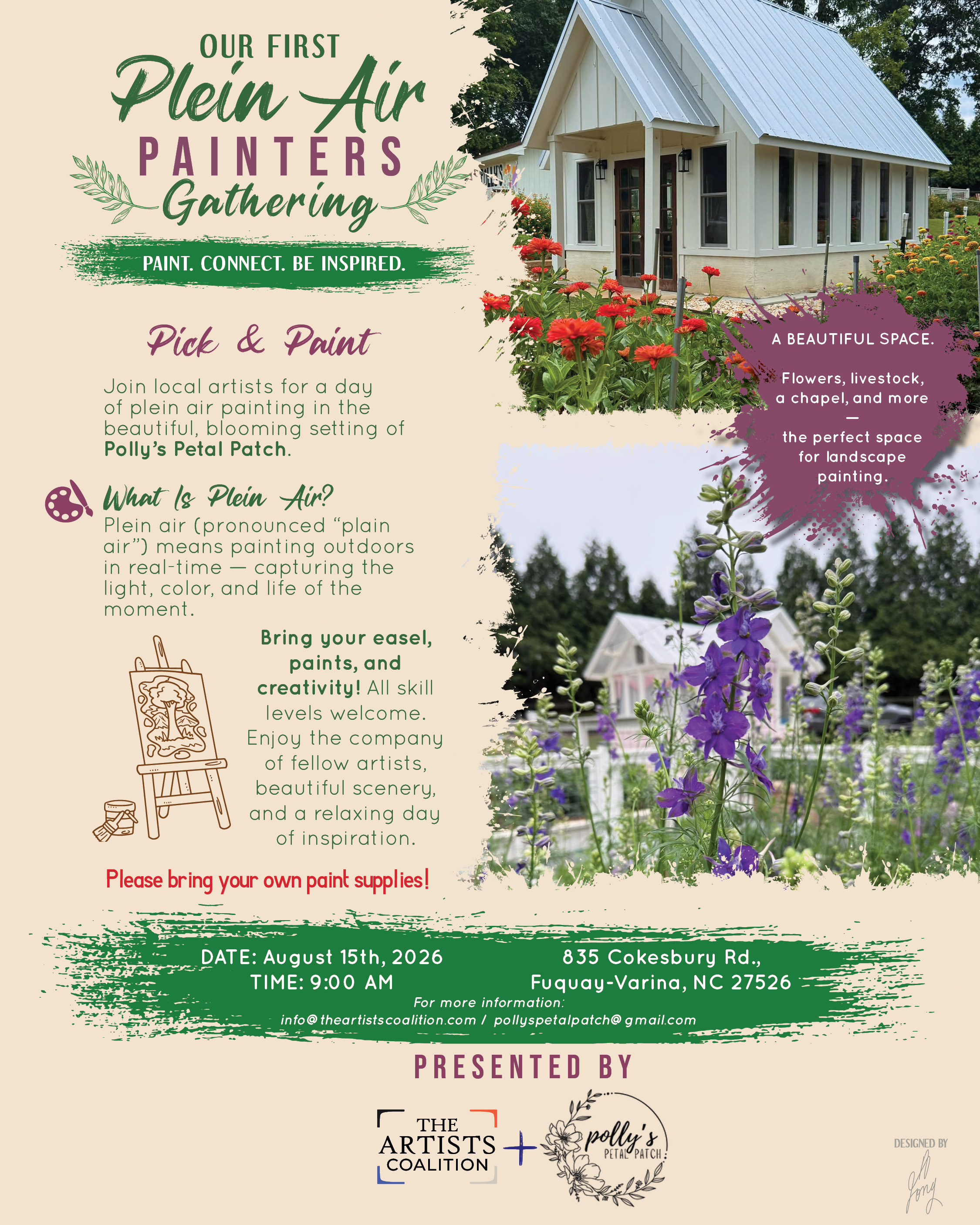 Plein Air Painters Gathering event artwork
